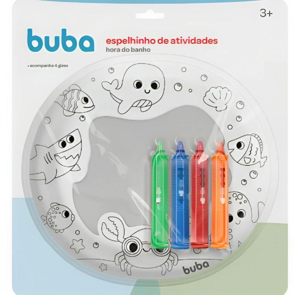 Espelhinho de Atividades Hora do Banho Buba 16980