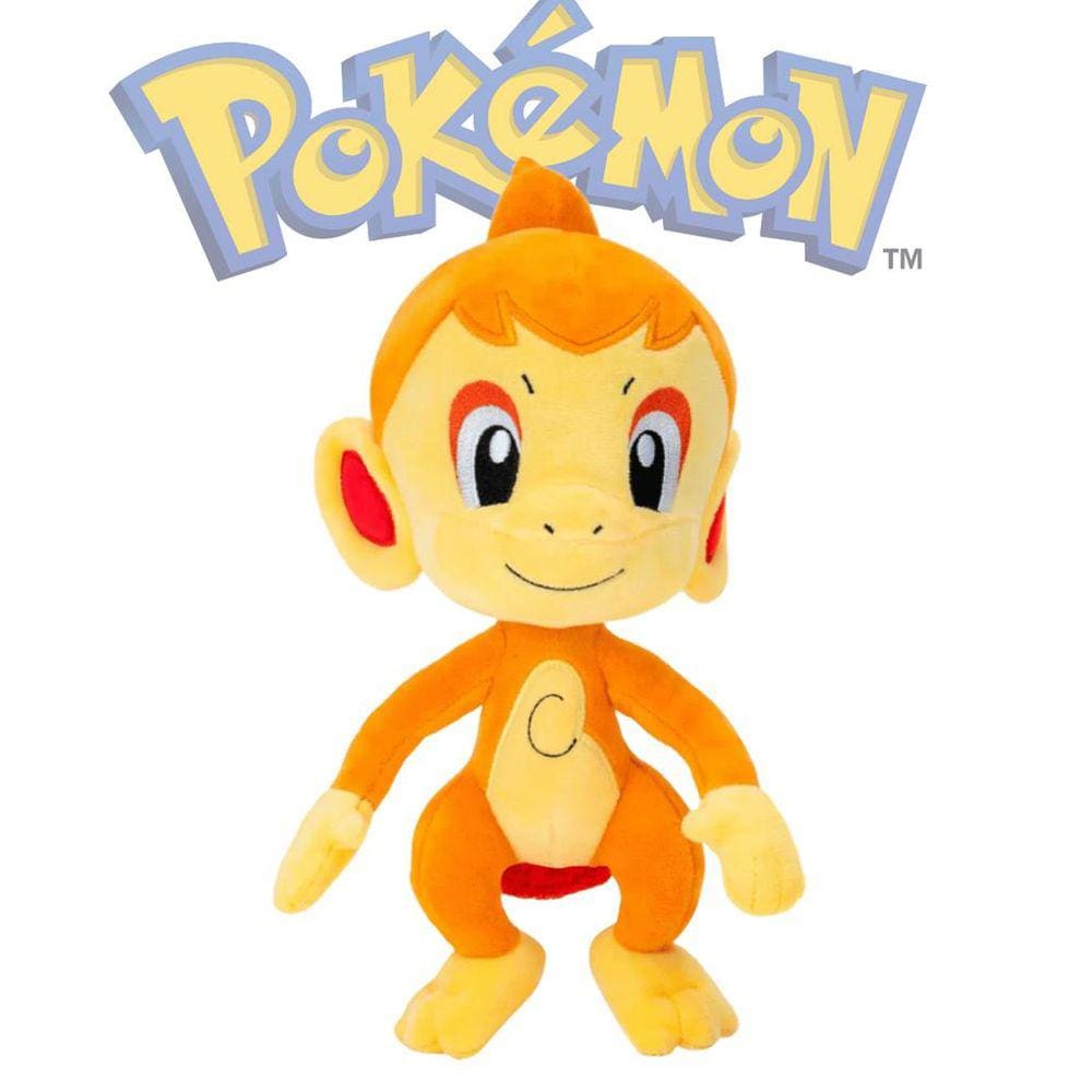 Pelúcia Chimchar Pokémon Generation 4 A Redenção 20cm Sunny