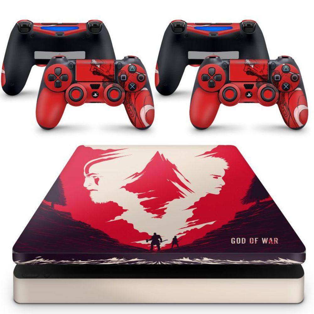 Skin Adesivo Playstation 4 PS4 Slim Red Dead Redemption 2