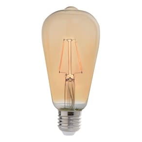 Lâmpada Filamento Led Retro Pera ST64 E27 Avant 4W Ambar 2200K - 360 Lumens