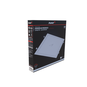 Painel LED com Sensor 24W Embutir