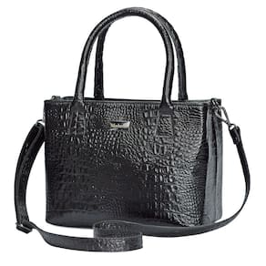 Bolsa Feminina Média Tiracolo Transversal em Couro