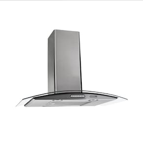 Coifa Vidro Curvo Inox Duto Slim 70cm 220v Nardelli Inox