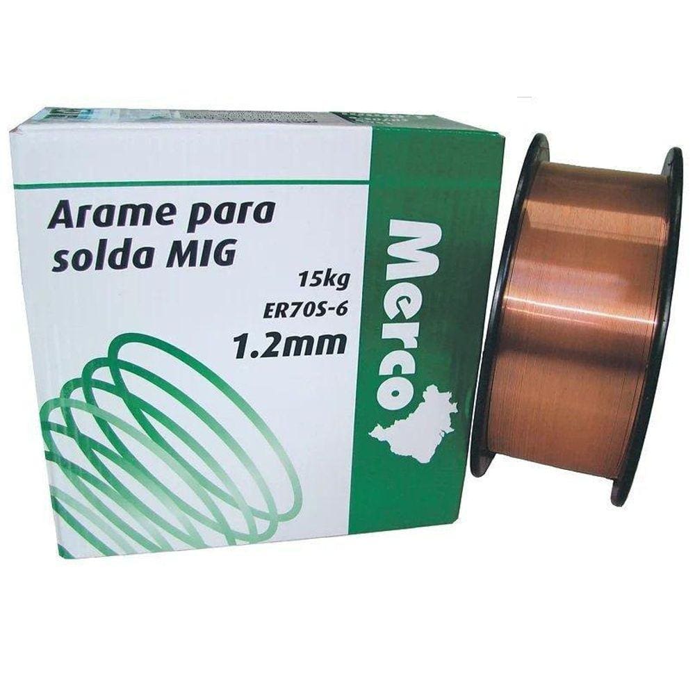 Arame Mig 1,2Mm  15Kg  Merco - Única Único