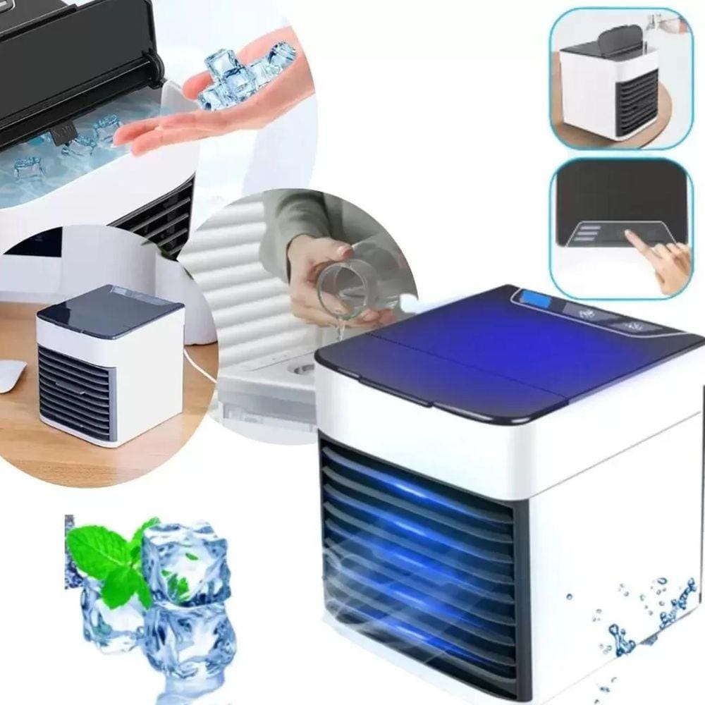 Mini Refrigerador Ar Pessoal Mesa Purifica 3 Velocidades