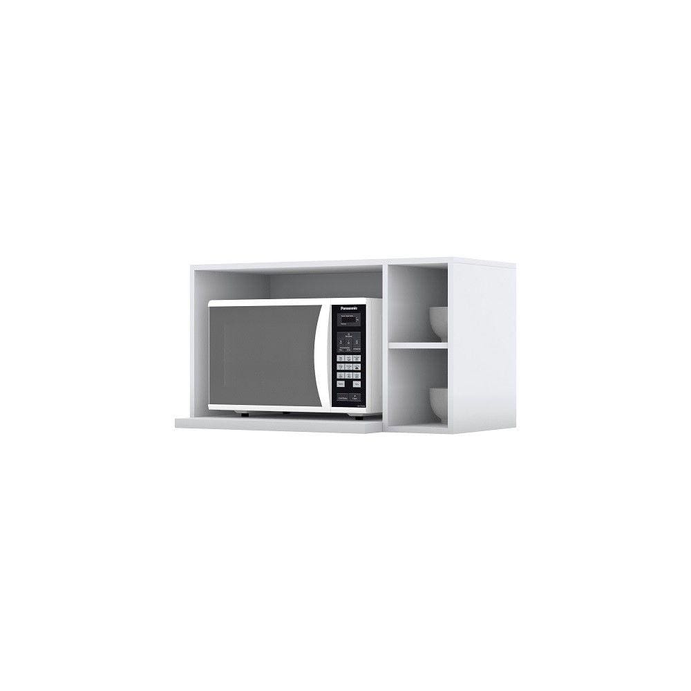 Armário De Cozinha Aéreo Para Micro Ondas 80cm Americana - Henn