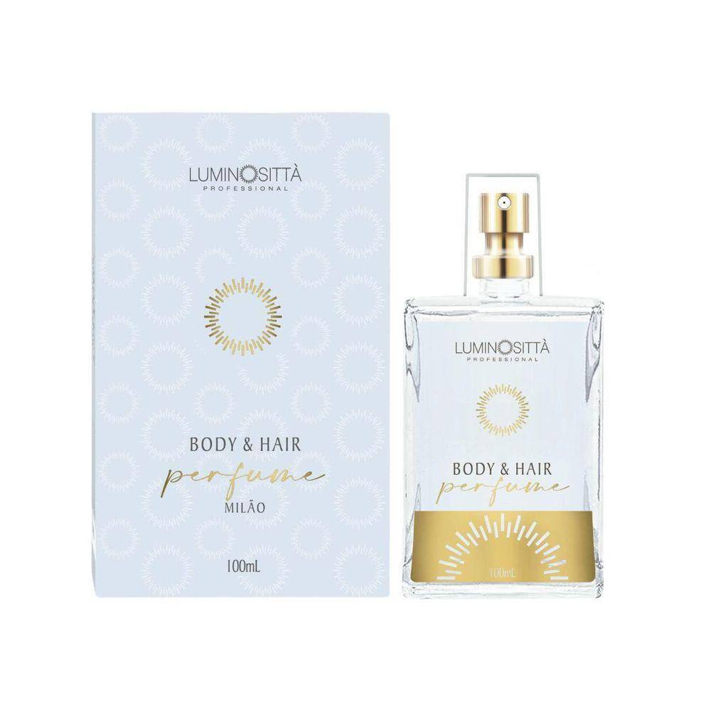 Perfume Para Cabelo E Corpo Milão 100 Ml Luminosittà