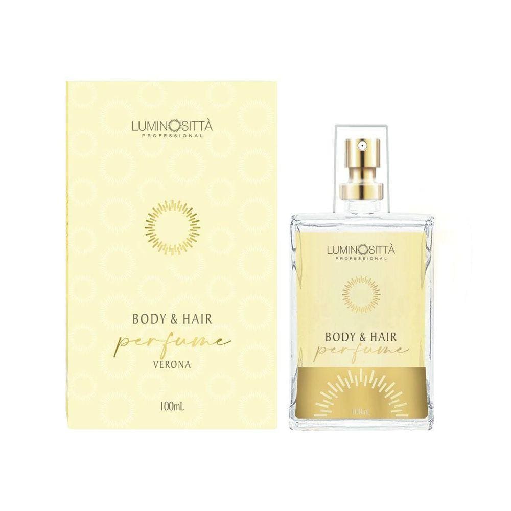 Perfume Para Cabelo E Corpo Verona 100 Ml Luminositta