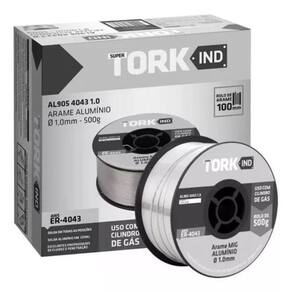 Arame Solda Mig Alumínio Para Uso Com Gás 1,0Mm Super Tork
