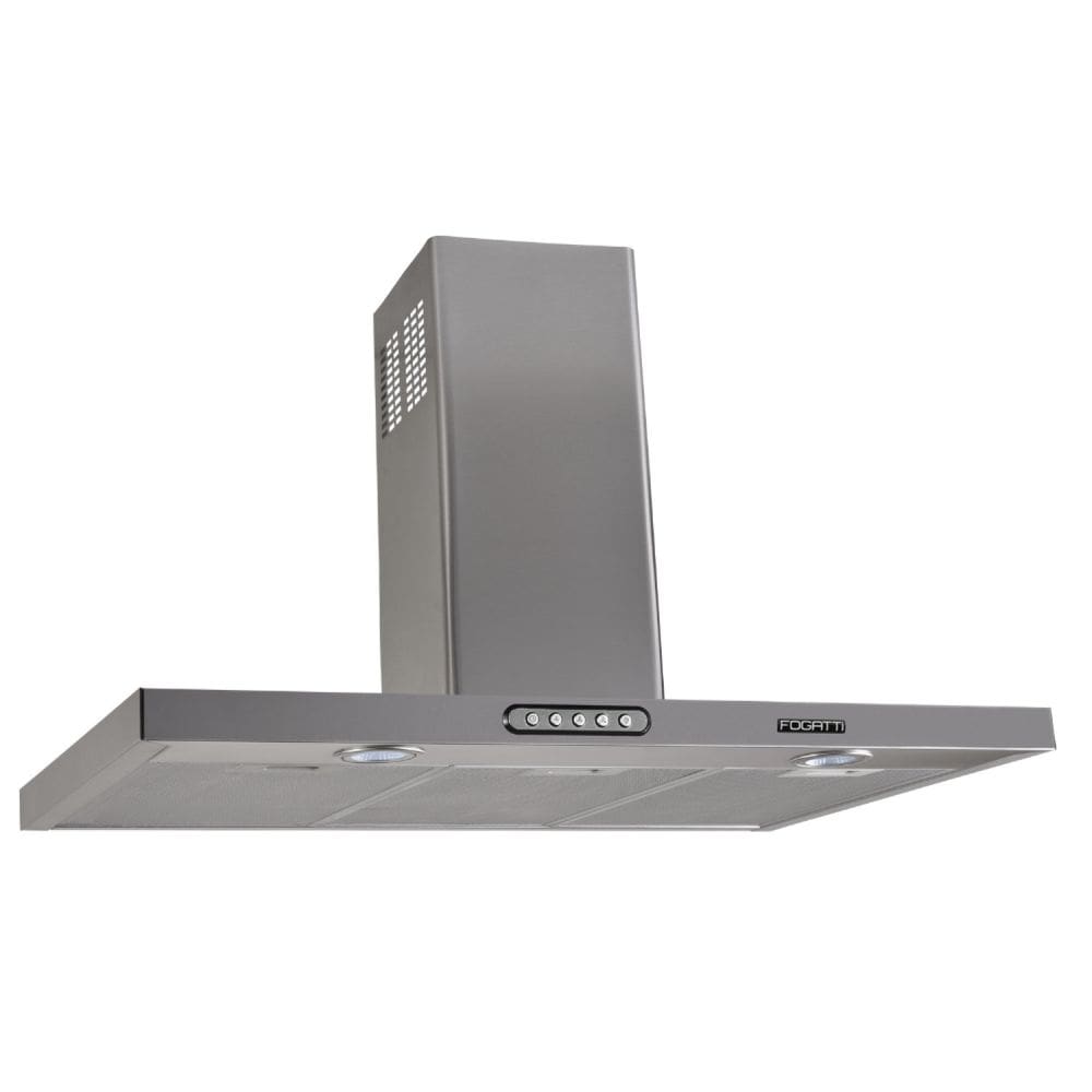 Coifa de Parede Retangular Inox Duto Slim 90cm 220v Fogatti Inox