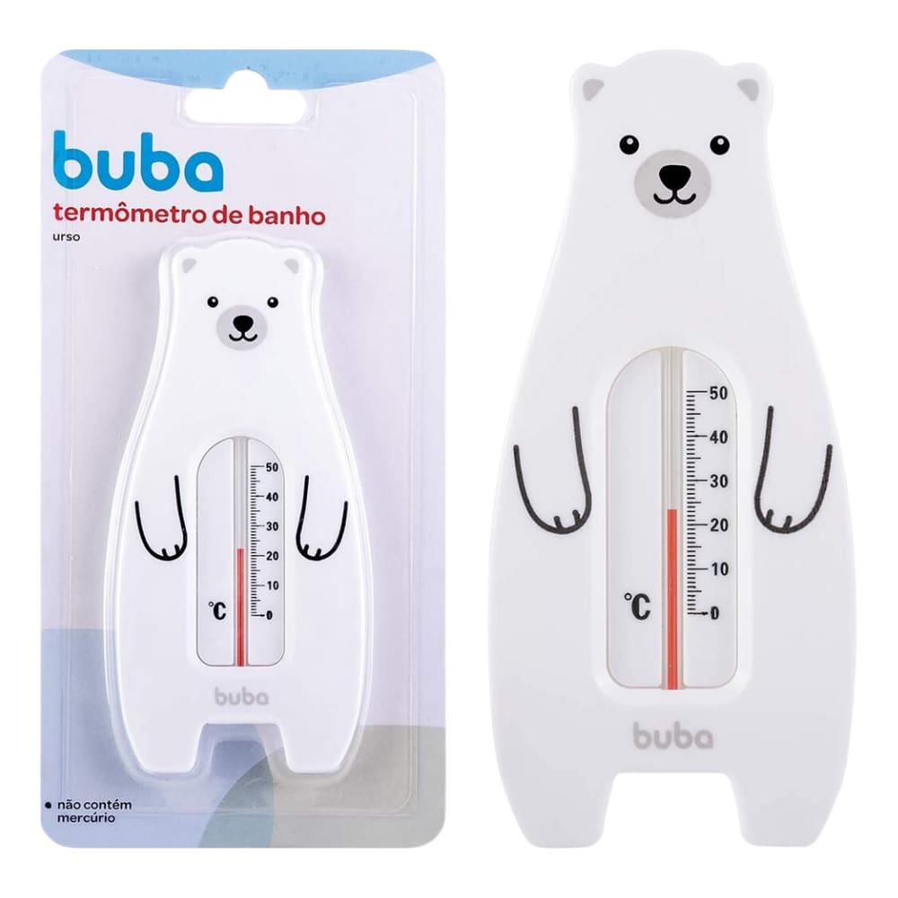 Termômetro de Banho Infantil Urso Ursinho Bebê Banheira - Buba