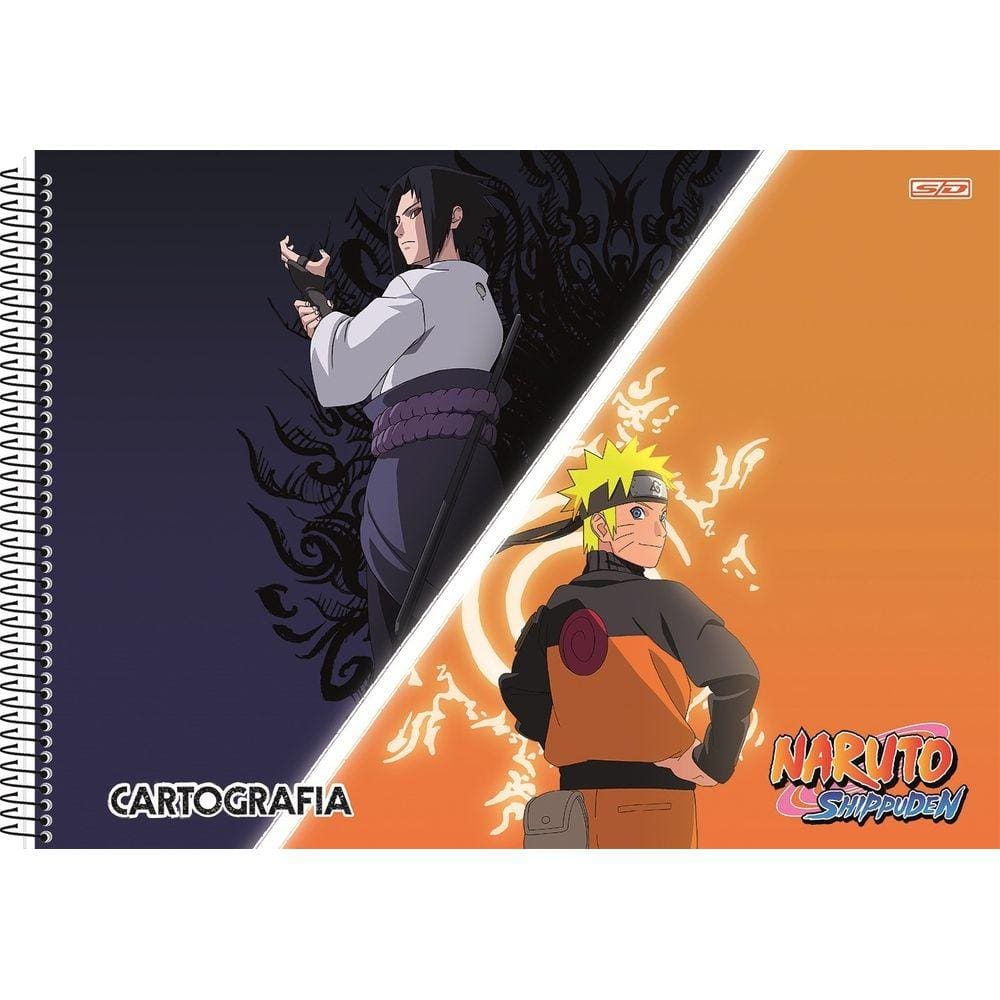 Fã fez desenho incrível de Naruto no modo Baryon utilizando somente lápis  de cor - Critical Hits