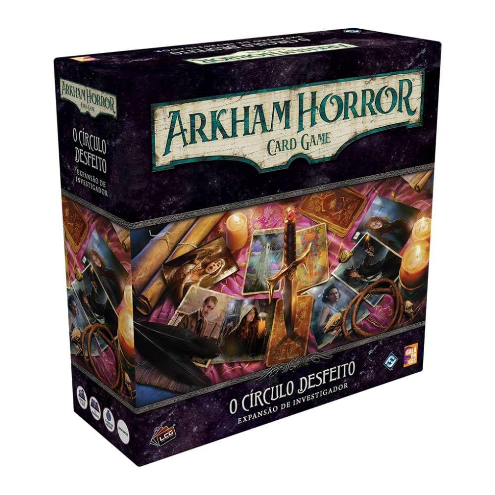Arkham Horror Card Game O Círculo Desfeito Expansão de Investigador Jogo de Cartas Galapagos AHC014