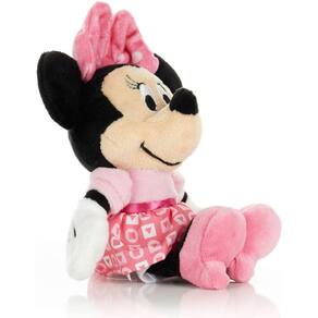CRIANÇAS PREFERIDAS Disney Baby Minnie Mouse Recheado Animal Pelúcia Brinquedo Mini Jingler, 6,5 polegadas