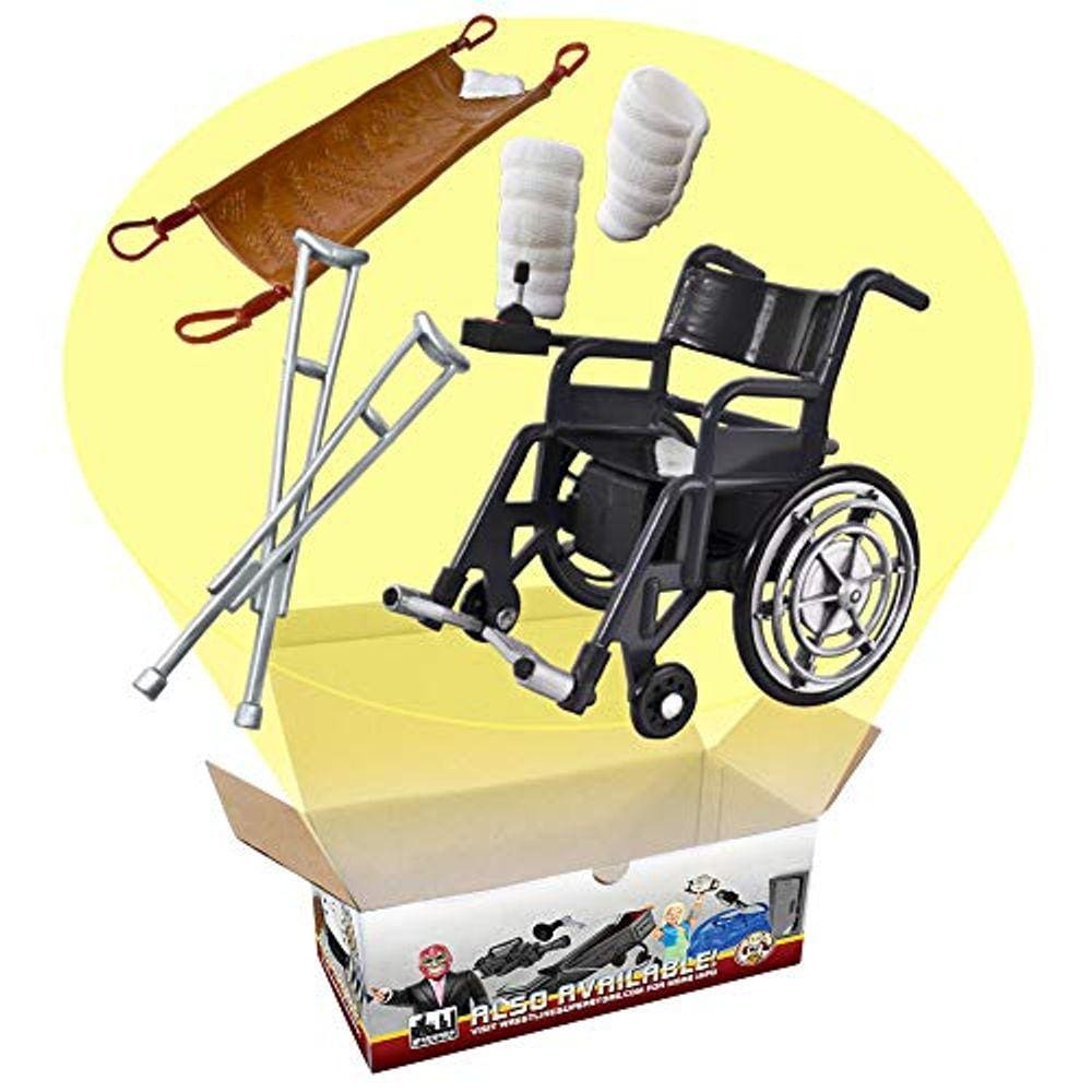 Hardcore Injury Special Deal para figuras de ação de wrestling