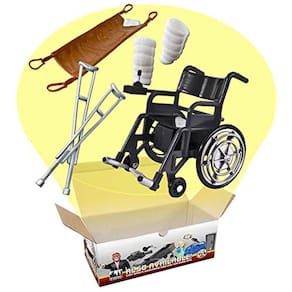 Hardcore Injury Special Deal para figuras de ação de wrestling