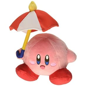 Little Buddy 1679 Kirby Adventure All Star - Guarda-chuva / Guarda-sol Kirby 2 Plush, 7"