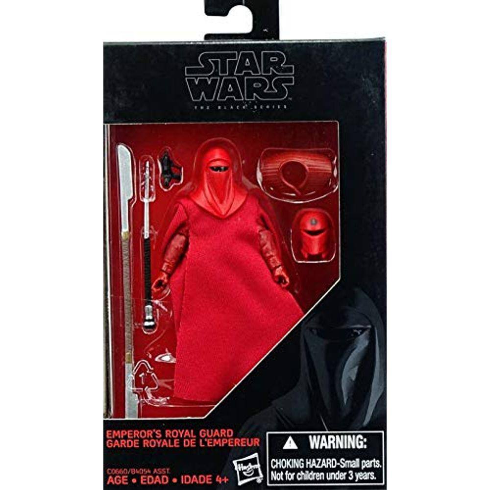 Star Wars 2016 The Black Series Emperors Royal Guard Ação Exclusiva Figura 3,75 Polegadas, Vermelho