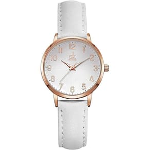 SHENGKE Women Watches Leather Band Luxury Quartz Watches Girls Ladies watch Relogio Feminino