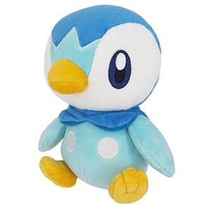Pelúcia Piplup 6" Azul - Sanei Pokemon