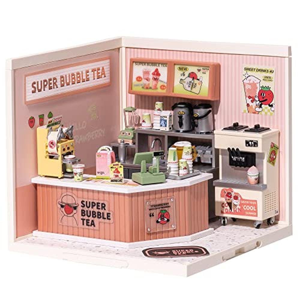 Rolife LED blocos de construção para adultos, 1:24 Toy Building Se