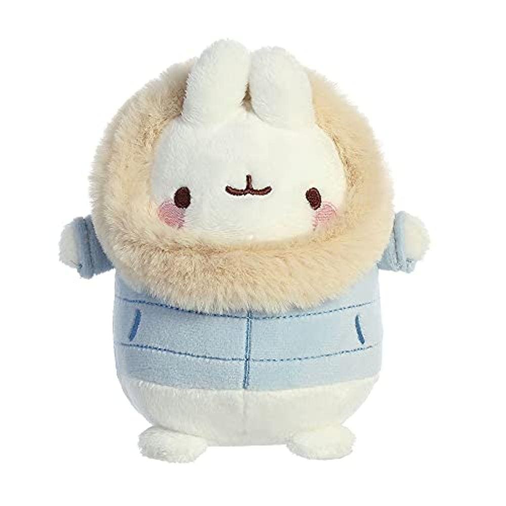 Aurora World Molang - 6" Jaqueta de Inverno Molang, Branco