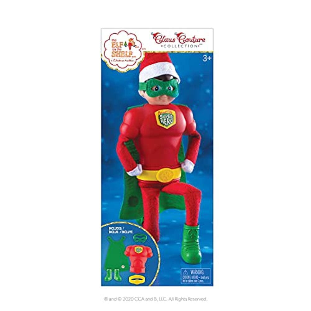 O Elfo na Prateleira Claus Couture Mighty Superhero Outfit