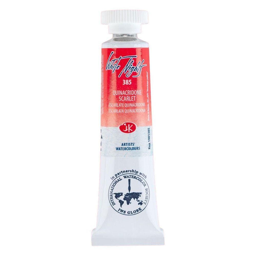 Aquarela White Nights Tubo 385 Quinacridone Scarlate 10Ml