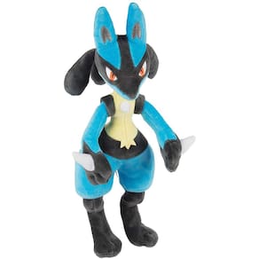 Pokémon Lucario Pelúcia Animal Recheado - Grande 12"