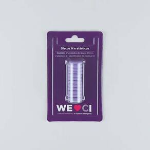 Discos + Elástico Roxo Dos Pampas 23mm Médio Caderno Inteligente Ci231036