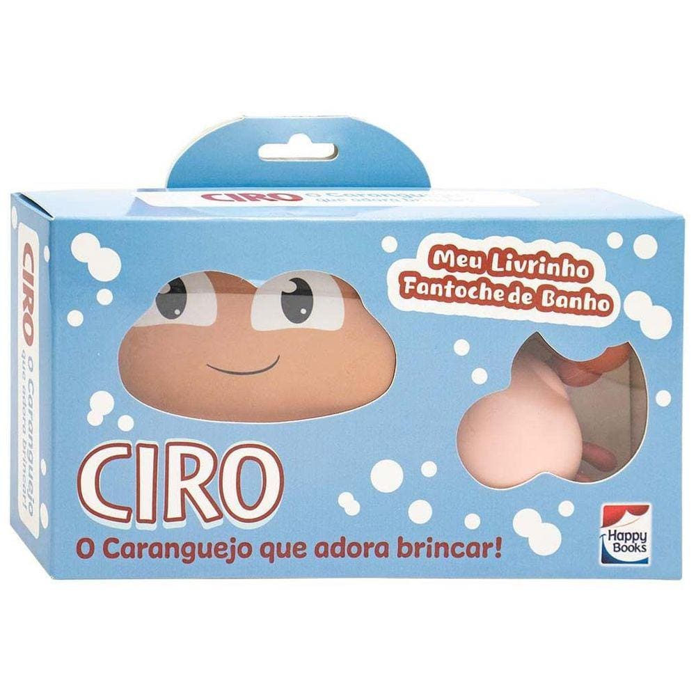 Meu Livrinho Fantoche de Banho: Ciro, o Caranguejo Adora Brincar