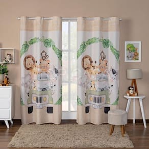 Cortina Para Quarto/ Sala E Decoração Nuvem Rosa 3.00X2.20