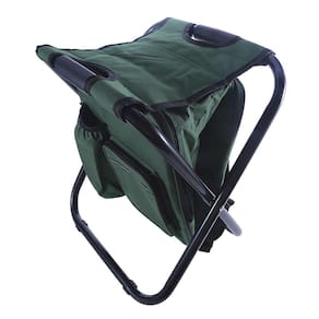 Cadeira Mochila Semi Termica Bolsa Banco Dobravel 2 Em 1 Acampamento Pesca Camping Praia Ar Livre Conserva
