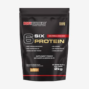 Whey Protein Concentrado Sabor Cappuccino -6 Six Protein 2Kg