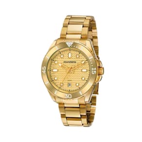 Relógio Mondaine Masculino Analógico Dourado 32439Gpmvde3