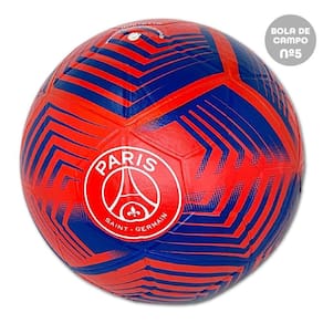 Bola Futebol De Campo Pvc Nº5 Paris Saint Germain Vermelho