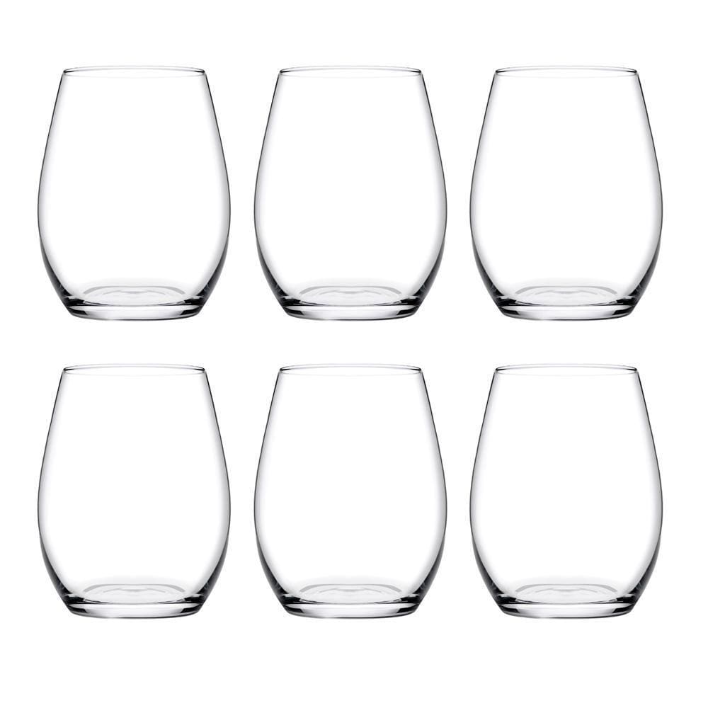 Conjunto 6 Copos Baixo Vidro 440Ml Lira Class Home