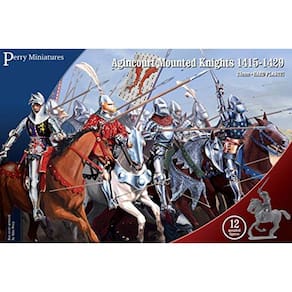 Perry Miniaturas Agincourt Cavaleiros Montados 1415-1429 AO70