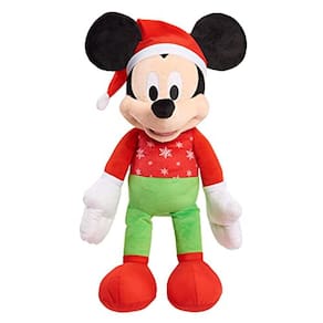 Disney Holiday Mickey Mouse 2021 Grande 22 Polegadas Pelúcia, Animal Recheado, Amazon Exclusive, por Just Play
