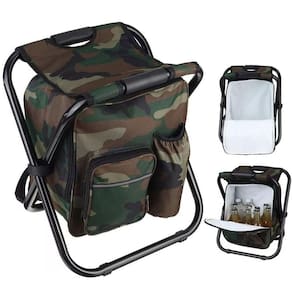 Cadeira Mochila Banqueta Bolsa Semi Termica Banco Camping Pesca Pescaria Praia Ar Livre