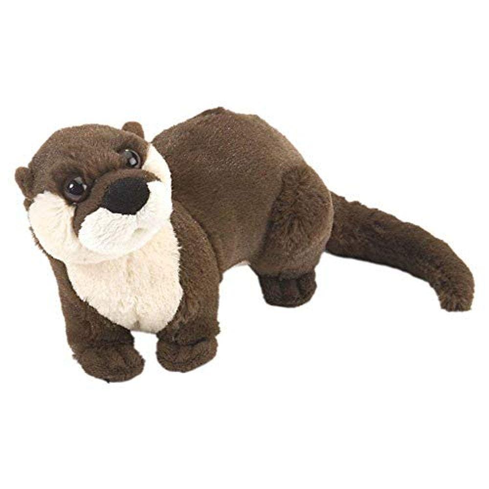 Wild Republic River Otter Plush, Animal de pelúcia, brinquedo de pelúcia, presentes para crianças, aconchego 8 polegadas