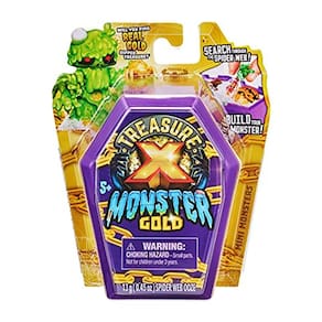 Tesouro X Monstro Ouro Mini Monstros com Teia de Aranha Ooze