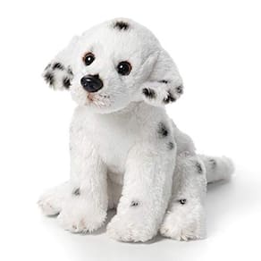 DEMDACO Visto Cão Dálmata Cão De Pelúcia Feijão Brinquedo Animal Recheado Animal