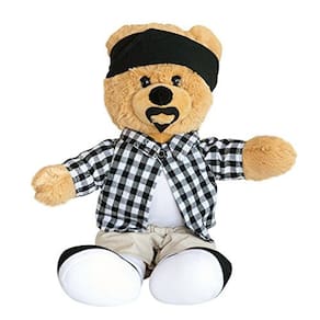 Hollabears 16 "Cholo Teddy Bear Pelúcia Extra Grande