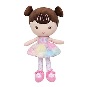 Baby Starters Plush Snuggle Buddy Baby Doll, Ellie, 11 polegadas