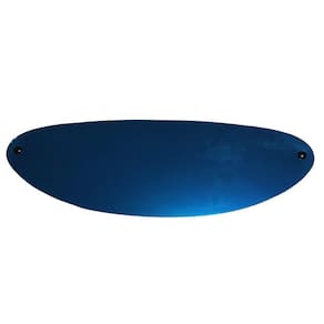 Viseira Capacete 0,8 Mm Azul Metalica San Marino
