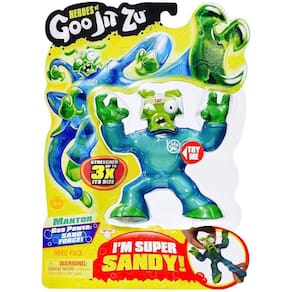 Heróis de Goo Jit Zu - Sandy Mantis Action Figure, Manto