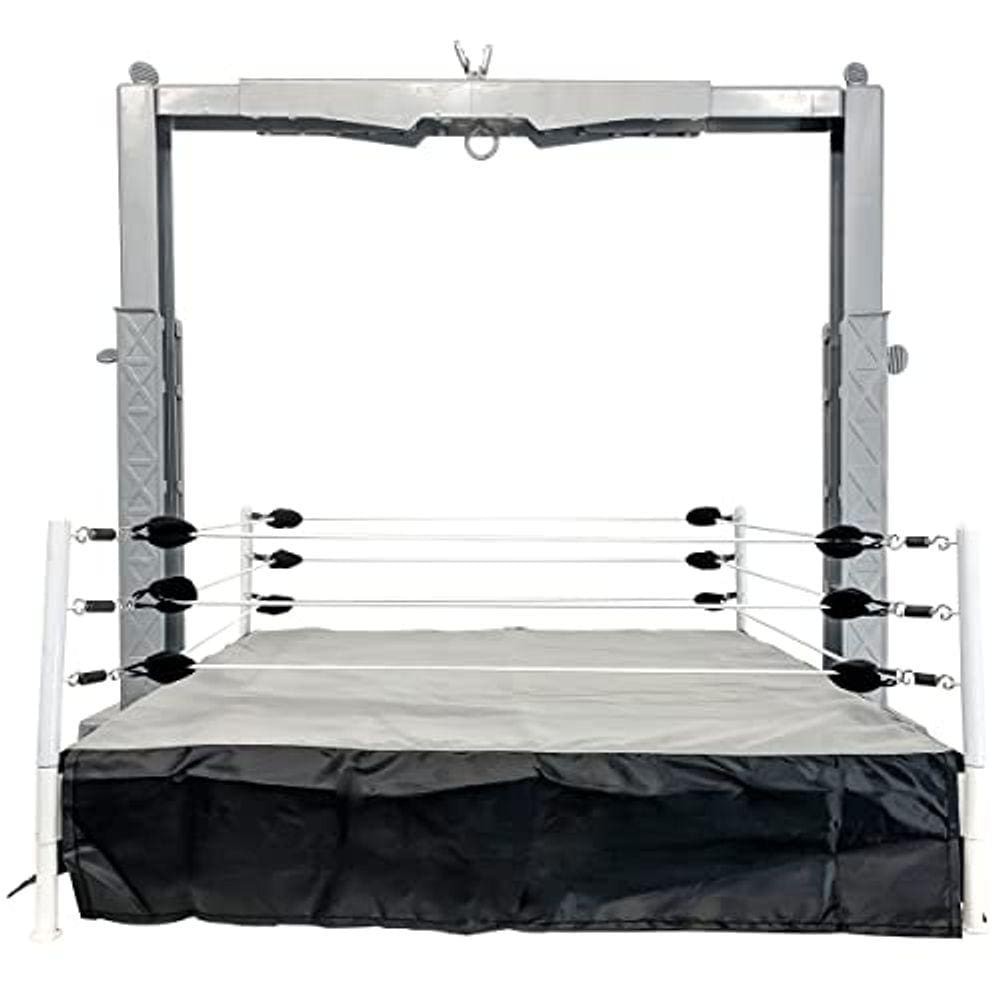 Pegue o playset ajustável da engrenagem para as figuras de ação da WWE Wrestling