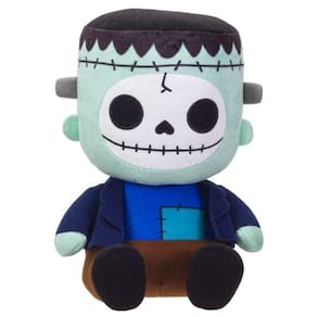 Furrybones Frankie Frankenstein Traje Monstro de pelúcia colecionável 10 polegadas de altura estatueta macia