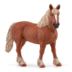 Schleich Farm World Horse Toy for Girls and Boys Ages 3+, Belgian Draft Horse